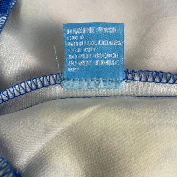 J. McLaughlin Margot Pants Size 6 Blue Floral Butterfly Print Slim - Picture 11 of 13